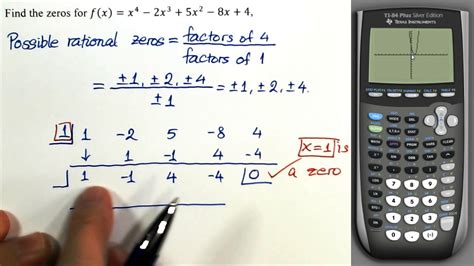 How To Find Zeros Of A Polynomial Calculator