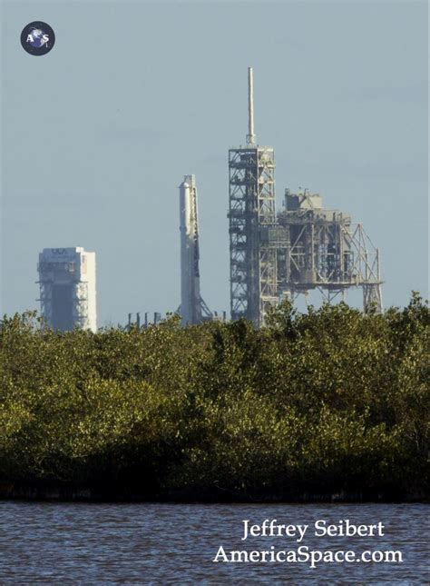 First SpaceX Falcon 9 Erected at Historic Launch Pad 39A for Feb. 18 ...