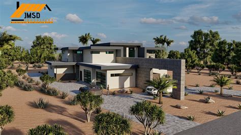 3D Exterior House Rendering Services by JMSD Consultant - Architectural ...