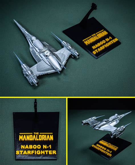 Mandalorian N1 starfighter 3d printed - town-green.com