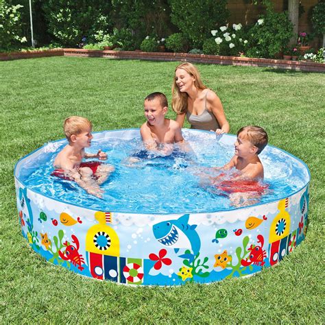 Intex 6' Submarine Play SnapSet Kids Pool - Walmart.com