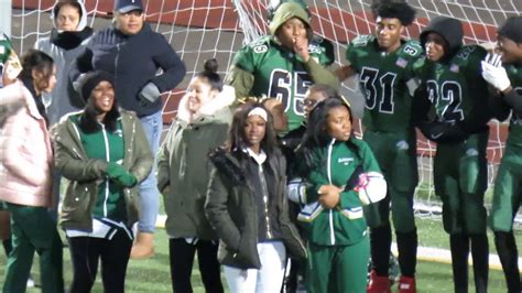 Bassick Lions Football Senior Night Pre-Game Ceremony - Players Honored ...