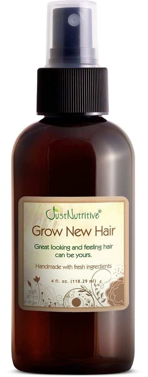 Buy Grow New Hair | Hair Regrowth Oil | Natural Hair Care | Hair Growth ...