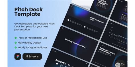 Pitch Deck Template (Free) | Figma