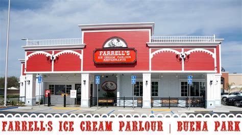 Farrell's Ice Cream Parlour in Buena Park, CA - YouTube