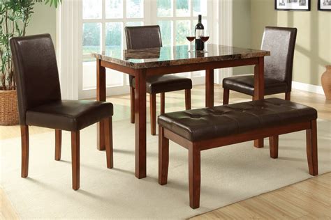 26 Big & Small Dining Room Sets with Bench Seating