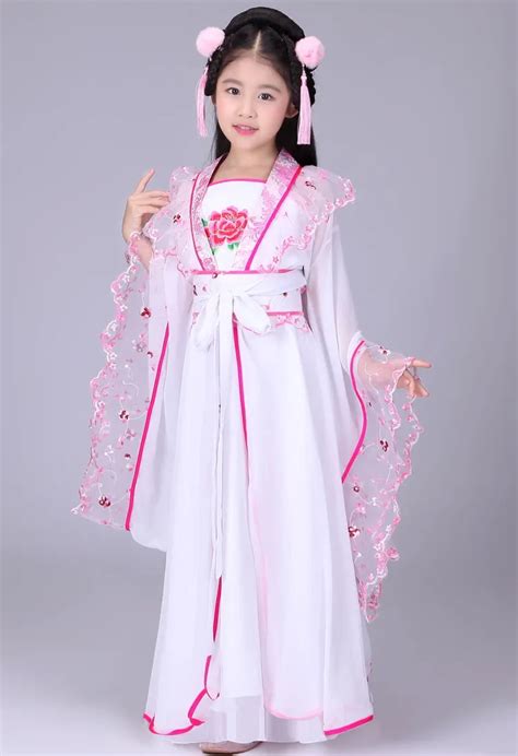 2018 winter chinese traditional national costume hanfu red dress ...