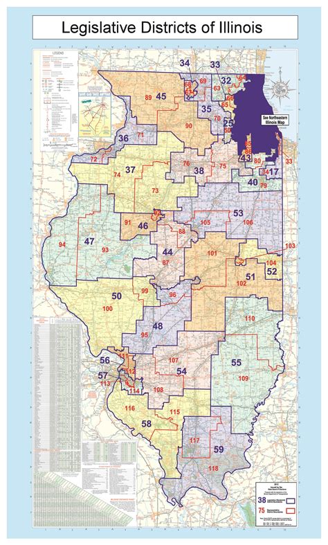 State redistricting information for Illinois