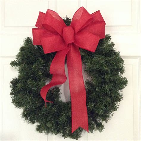 30+ Christmas Wreaths With Bow - DECOOMO