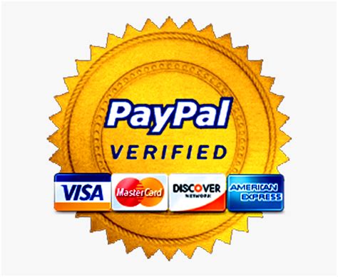 Paypal Verified Logo Png - Paypal Verified Icon Png, Transparent Png ...