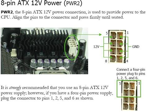 8 pin eps connector on motherboard 8 pin atx connector