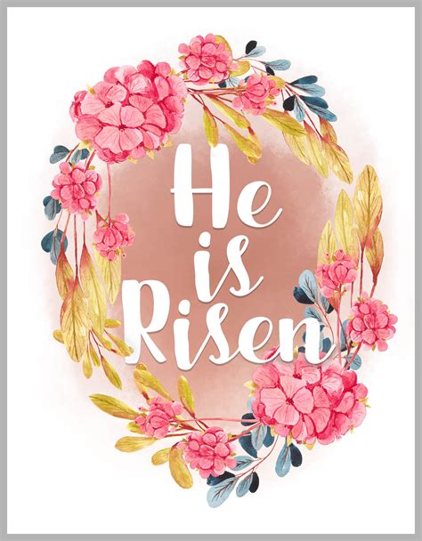 He Is Risen Printable - Printable Word Searches