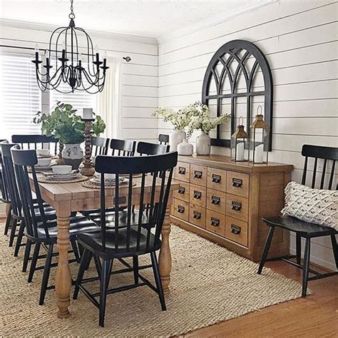 Farmhouse Dining Room Set With Buffet Aberdeen Esprit Furnishings ...