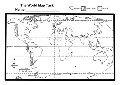 Line Map Of The World - Gretna Hildegaard