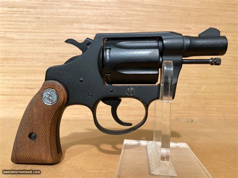 COLT AGENT LIGHTWEIGHT PARKERIZED SNUB NOSE DOUBLE-SINGLE ACTION ...