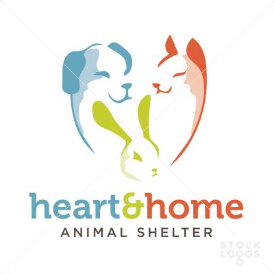 heart and home animal shelter | StockLogos.com Hospital Logo ...