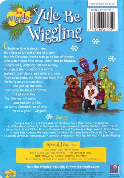 The Wiggles: Yule Be Wiggling cover or packaging material - MobyGames