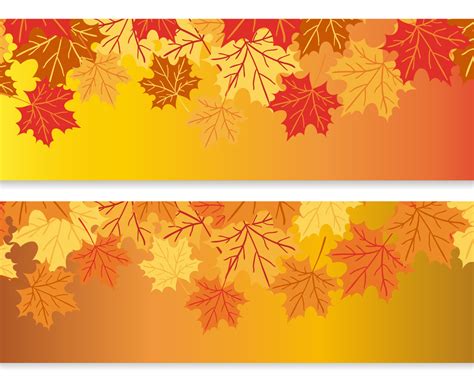 Autumn Vector Banners Vector Art & Graphics | freevector.com