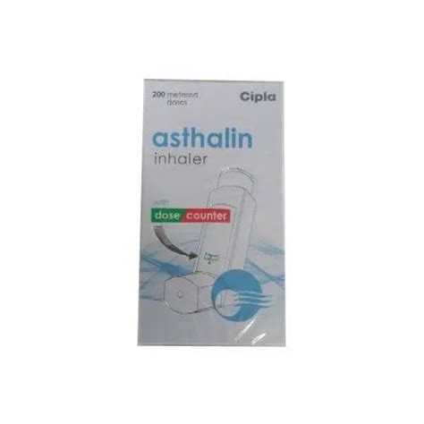 Asthalin Inhaler, Dose: 200 Metered Doses, Packaging Type: Box at Rs ...