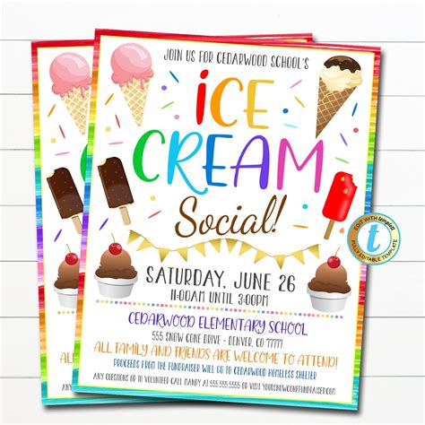 Pta Ice Cream Social Flyer | SexiezPicz Web Porn