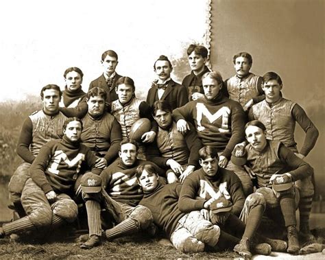 1894 University of Michigan Football Team Vintage Old Photo | Etsy ...