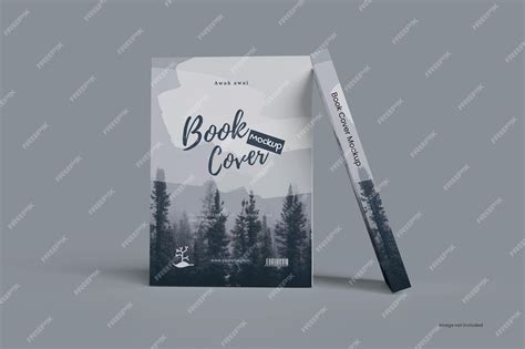 Premium PSD | PSD book cover mockup