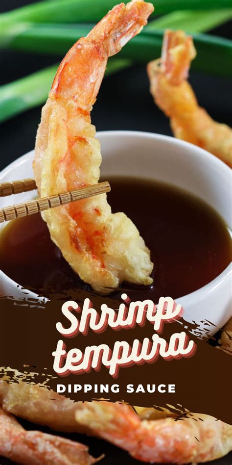 Shrimp tempura Dipping Sauce | Tempura, Tempura dipping sauce, Recipes