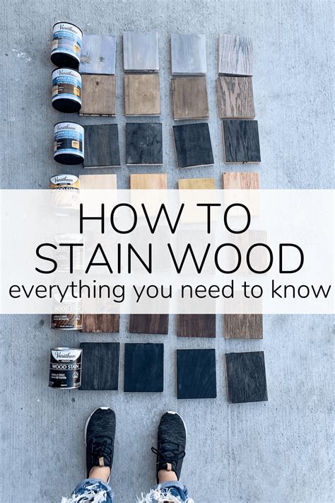 How to stain wood the complete guide – Artofit