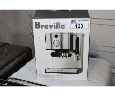 BREVILLE CAFE ROMA ESPRESSO MACHINE - Able Auctions