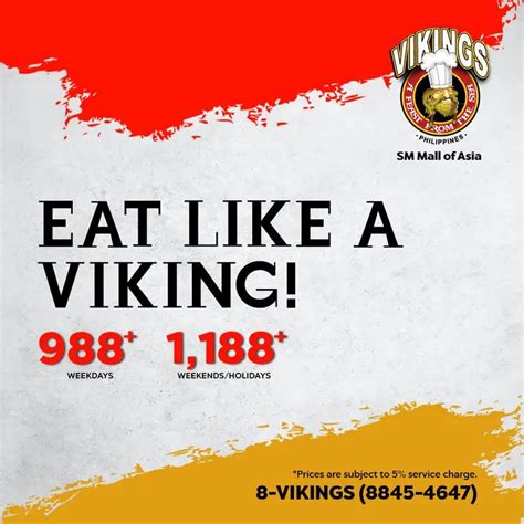 Vikings Menu Philippines (2024) — Philippine Menus