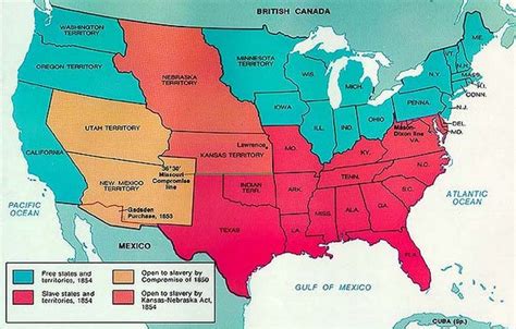 Three Fifths Compromise Map