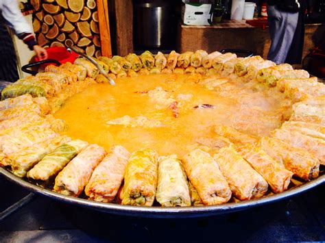 Cabbage rolls in Budapest, Hungary - Christmas Market - I could jump ...