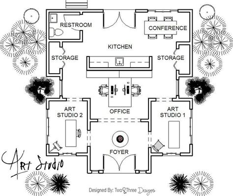 Artist Studio Floor Plans - floorplans.click