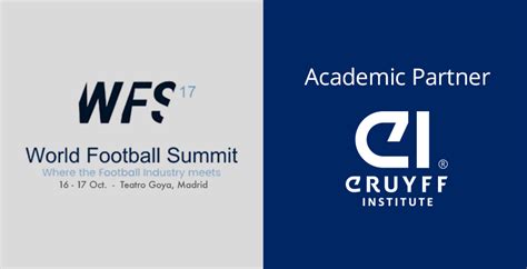 Johan Cruyff Institute establishes itself as Academic Partner of WFS17