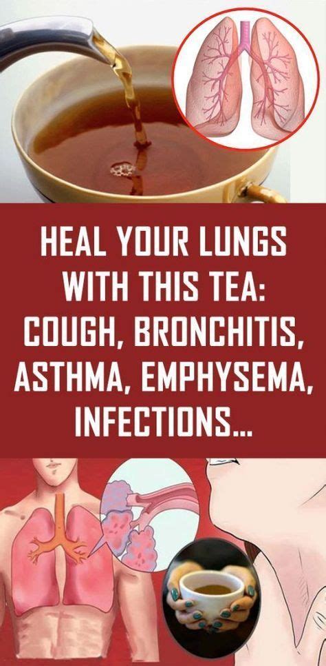 Heal Your Lungs With THIS Tea Cough, Bronchitis, Asthma, Emphysema ...