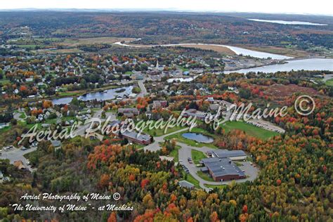 Aerial Photography of Maine