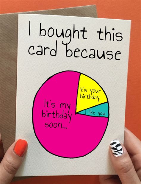 Funny birthday card, hilarious and cheeky handmade birthday card for ...