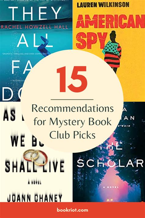 15 Mystery Book Club Recommendations for Your Group | Book club ...