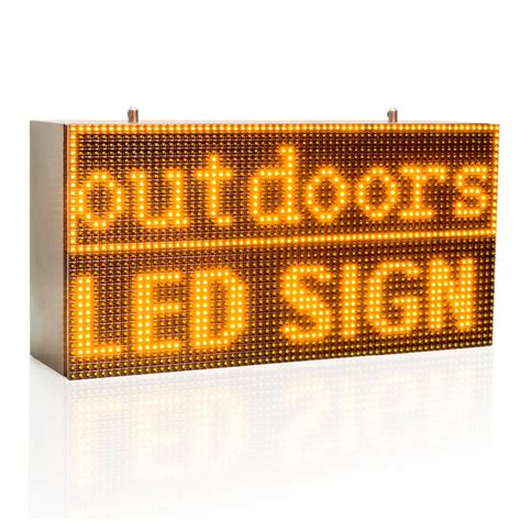 Leadleds Programmable Led Sign Outdoor Led Display by LAN Fast Send Me