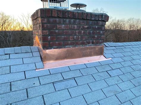 Project: Copper Chimney Flashing Installation Service - RH Renovation NYC