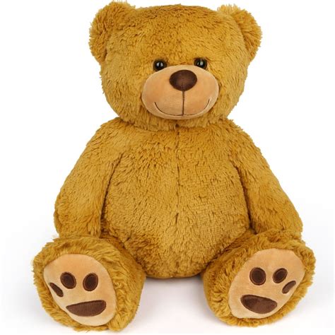 Teddy Bear, 1.4 FT Soft Small Stuffed Animal Plush Toy, Birthday ...