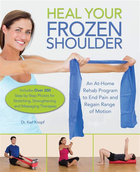 Yoga Exercises To Treat Frozen Shoulder - Exercise Poster