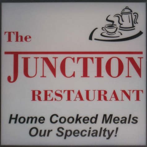 The Junction Restaurant Menu