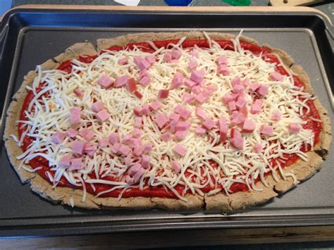 Healthy Ham and Cheese Pizza: Gluten-Free, Low-Fat, 100% Simply Filling ...