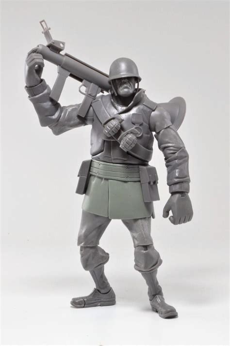 NECA Previews Team Fortress 2 Soldier Prototype - The Toyark - News