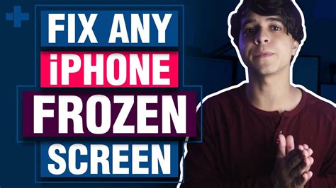 How to Fix any iPhone Frozen Screen - YouTube