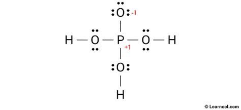 H3PO4 Lewis structure - Learnool