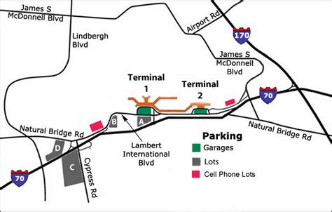 Airport Parking Map - st-louis-airport-parking-map.jpg