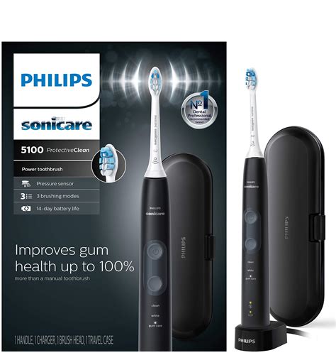 Philips Sonicare ProtectiveClean 5100 Gum Health, Rechargeable electric ...