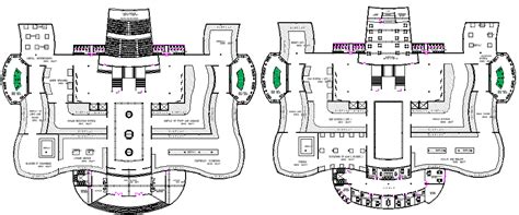 Floor Plan Details of City Museum Architecture Layout dwg file - Cadbull